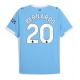 Manchester City Bernardo Silva #20 Domaci Dres 2025-26 Kratak Rukav